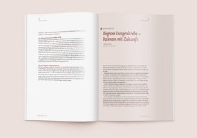 In der Themenstrecke »Patienten erzählen« berichtet Bärbel Söhlke von ihren Erfahrungen zu Diagnose Lungenkrebs.