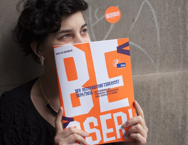 Der neue Rechenschaftsbericht der Technischen Fachhochschule Bochum.