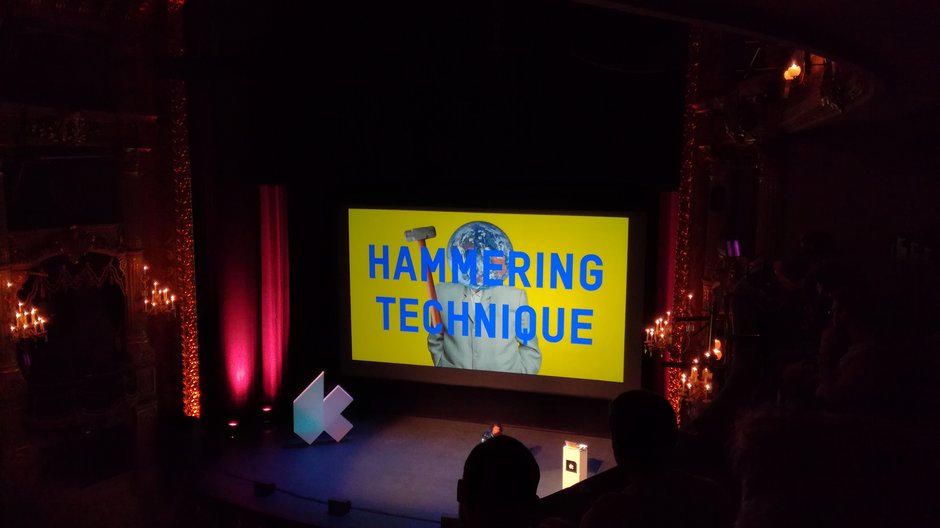 KIKK Keynote Bühne bei der KIKK Keynote